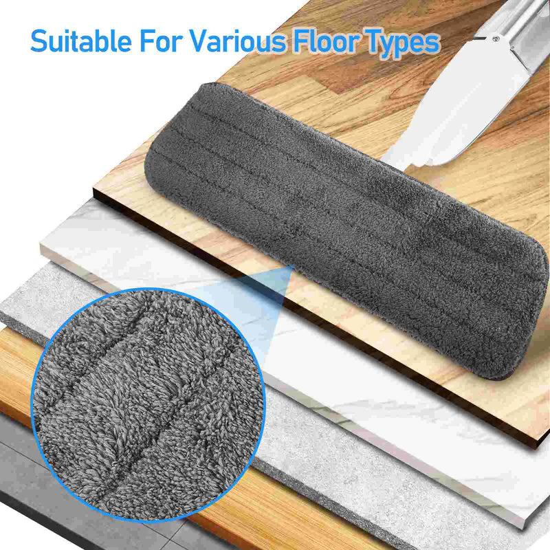 Mop with Washable Pads Steam Mops Wet Spray Flat Drag For Floor Cleaning Power Rotating